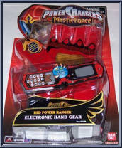 Red Power Ranger Electronic Hand Gear Action Figure