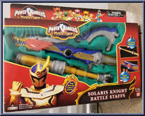 Solaris Knight Battle Staffs Action Figure