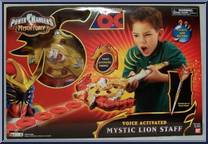 Voice Activated Mystic Lion Staff Action Figure