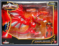 Xtreme Dragon with Red Power Ranger from Power Rangers Mystic Force - Box Sets manufactured by Bandai [Front]