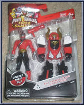 Bull Megazord Armor with Mega Ranger Fire Action Figure