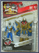Claw Battlezord Armor with Samurai Ranger Light Action Figure