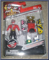 Samurai Megazord Armor with Samurai Ranger Fire Action Figure