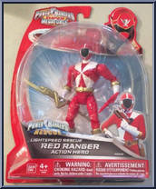 Lightspeed Rescue Red Ranger Action Hero from Power Rangers Super Megaforce - Action Heroes manufactured by Bandai [Front]