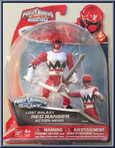 Lost Galaxy Red Ranger Action Hero from Power Rangers Super Megaforce - Action Heroes manufactured by Bandai [Front]