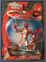 Operation Overdrive Red Ranger Action Hero from Power Rangers Super Megaforce - Action Heroes manufactured by Bandai [Front]