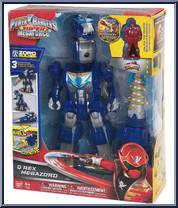 Q Rex Megazord from Power Rangers Super Megaforce - Megazords manufactured by Bandai [Front]