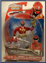 Red Ranger Action Hero from Power Rangers Super Megaforce - Action Heroes manufactured by Bandai [Front]
