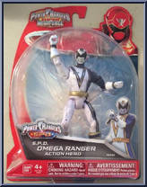 S.P.D. Omega Ranger Action Hero from Power Rangers Super Megaforce - Action Heroes manufactured by Bandai [Front]