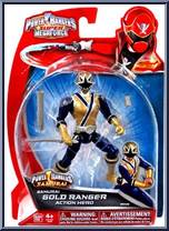 Samurai Gold Ranger Action Hero from Power Rangers Super Megaforce - Action Heroes manufactured by Bandai [Front]