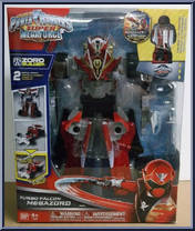 Turbo Falcon Megazord from Power Rangers Super Megaforce - Megazords manufactured by Bandai [Front]