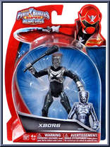 XBorg from Power Rangers Super Megaforce - Action Heroes manufactured by Bandai [Front]
