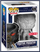 Fugitive Predator (Clear With T-Shirt) from Predator - Pop! Vinyl Figures manufactured by Funko [Front]