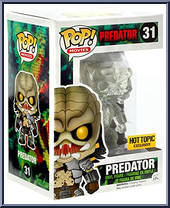 Predator (Clear) (Bloody) from Predator - Pop! Vinyl Figures manufactured by Funko [Front]