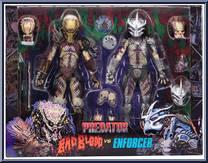 Bad Blood vs Enforcer from Predators - Ultimate Collection manufactured by Neca [Front]
