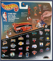 New York Knicks from Pro Show - Basic Series manufactured by Mattel [Back]