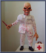 Dr. Death (Final Physical) from Puppet Master - Retro Puppets manufactured by Full Moon [Mike''s Collection]