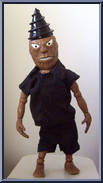 Retro Tunneler (Dark Side) from Puppet Master - Retro Puppets manufactured by Full Moon [Mike's Collection]