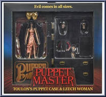 Toulon's Puppet Case & Leech Woman from Puppet Master - Ultimate manufactured by Neca [Front]