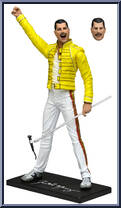 Freddie Mercury (Yellow Jacket) from Queen - Basic Series manufactured by Neca [Loose]