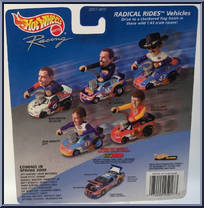 Richard Petty from Radical Rides - Racing manufactured by Mattel [Back]