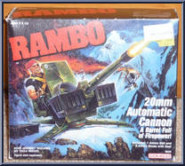 20mm Automatic Cannon from Rambo - Weapons manufactured by Coleco [Front]