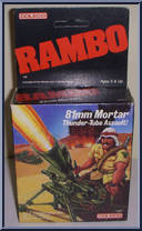 81mm Mortar with Bipod from Rambo - Weapons manufactured by Coleco [Front]