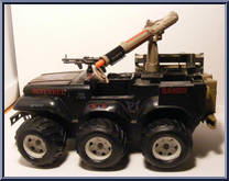Defender 6x6 Assault Vehicle from Rambo - Accessories manufactured by Coleco [Loose]