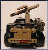 Defender 6x6 Assault Vehicle from Rambo - Accessories manufactured by Coleco [Loose]