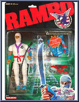 White Dragon from Rambo - Basic Series manufactured by Coleco [Front]