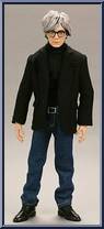 Andy Warhol (80s Style) Action Figure