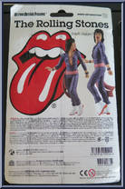 Mick Jagger from Real Action Heroes - Rolling Stones manufactured by Medicom [Back]