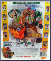 Rick Rockefeller from Rescue Heroes - Wilderness Force manufactured by Fisher-Price [Back]