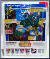 Rocky Canyon (Mountain Ranger) from Rescue Heroes - Basic Series manufactured by Fisher-Price [Back]