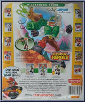 Rocky Canyon from Rescue Heroes - Wilderness Force manufactured by Fisher-Price [Back]