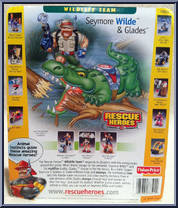 Seymore Wilde & Glades from Rescue Heroes - Wildlife Team manufactured by Fisher-Price [Back]