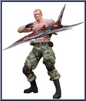 Krauser from Resident Evil 4 - Series 2 manufactured by Neca [Loose]
