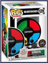Simon (Glow in the Dark) (Chase) from Retro Toys - Pop! Vinyl Figures manufactured by Funko [Front]