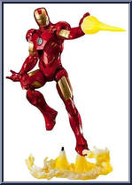 Iron Man Mark IV from Revoltech - Sci-Fi Limited manufactured by Kaiyodo [Loose]