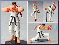 Ryu from Revoltech - Street Fighter Online manufactured by Kaiyodo [Loose]