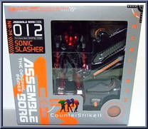 Sonic Slasher from Revoltech - Assemble Borg manufactured by Kaiyodo [Front]
