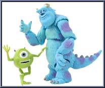 Monsters Inc. - Sulley & Mike Action Figure
