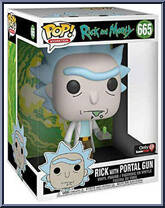 Rick with Portal Gun (Jumbo) from Rick and Morty - Pop! Vinyl Figures manufactured by Funko [Front]