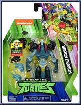 Baron Draxum from Rise of the Teenage Mutant Ninja Turtles - Basic Series manufactured by Playmates [Front]