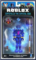 Crystello the Crystal God from Roblox - Virtual 5 manufactured by Jazwares [Front]
