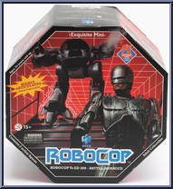 Robocop ED-209 vs Robocop Battle Damaged from Robocop - Basic Series manufactured by Hiya Toys [Front]
