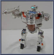 Chrome Morpher (Silver) from Robotech - Super Deformed manufactured by Toynami [Loose]