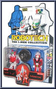VF-1J / Miriya from Robotech - I-Men - Series 1 manufactured by Toynami [Front]