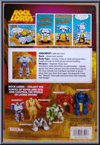 Crackpot from Rock Lords - Heroic Rock Lords manufactured by Tonka [Back]