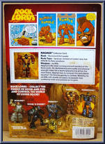 Magmar from Rock Lords - Evil Rock Lords manufactured by Tonka [Back]